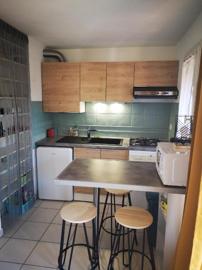 Apt T2/4 Pers/ Rez De Jardin\Pinede\Piscine 阿格德 外观 照片